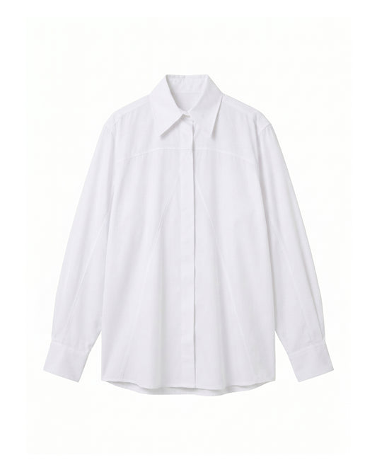 Camisa Recortes Branca