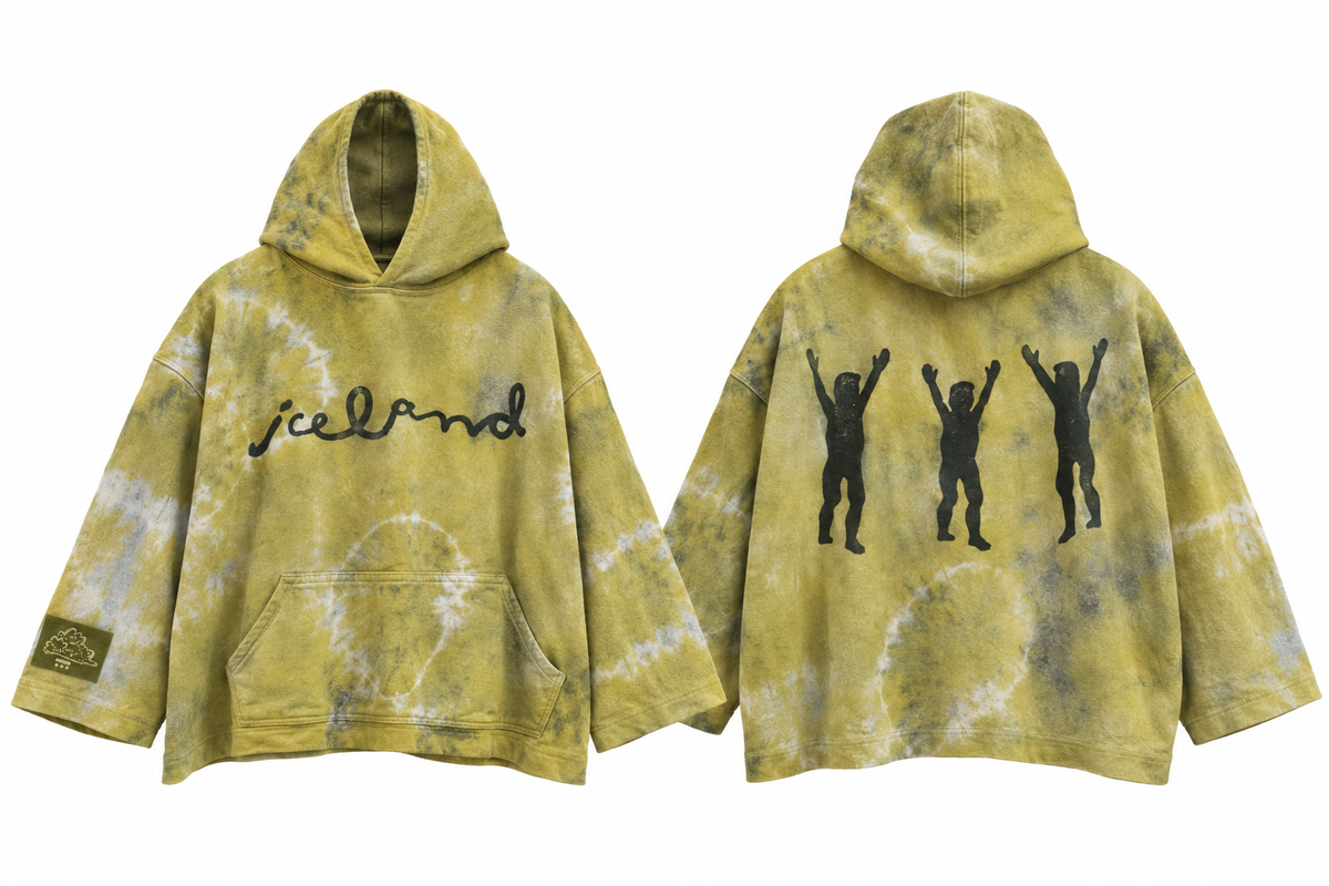 IMMERSION FESTIVAL HOODIE YELLOW-GREEN