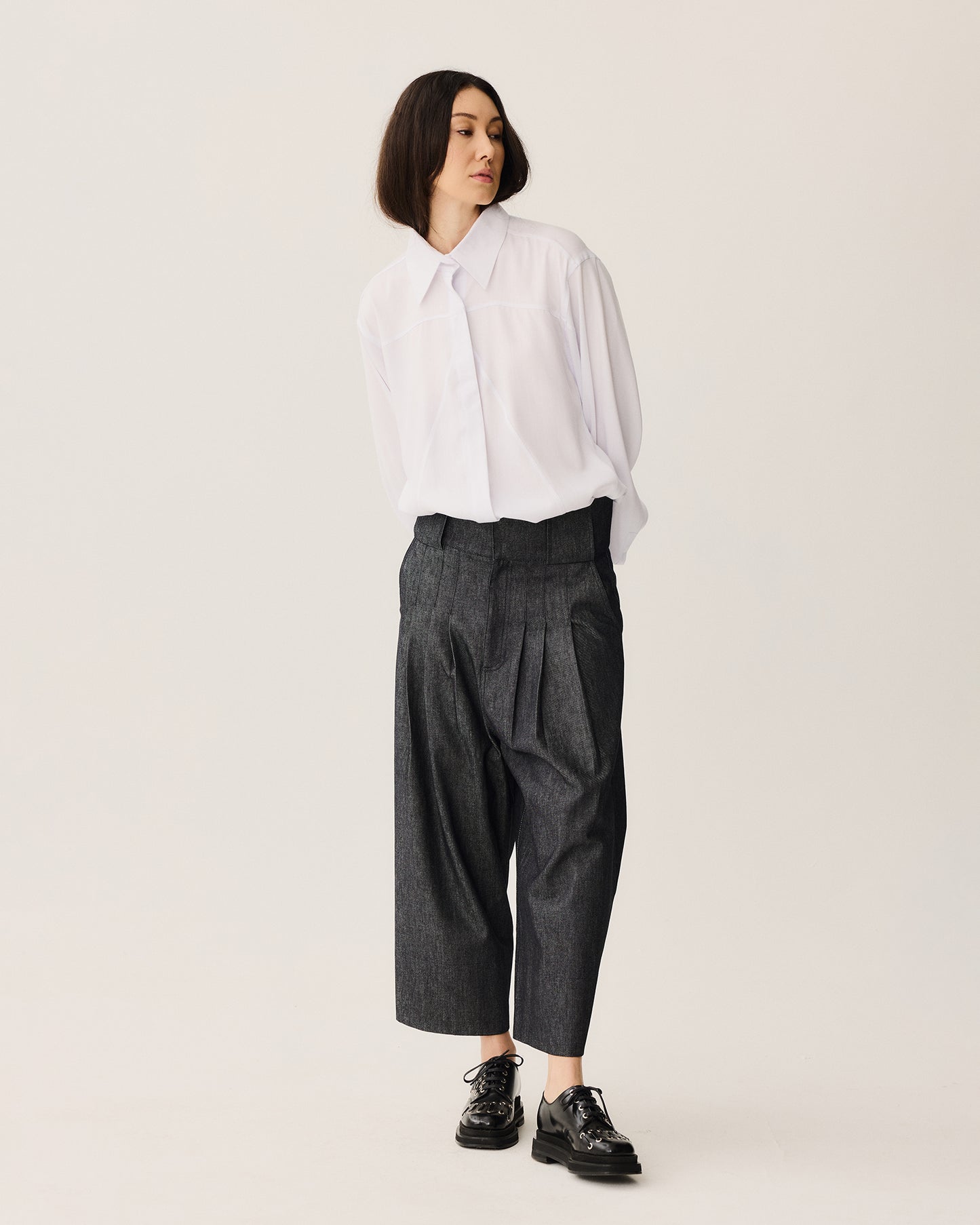 Calça Pregas 2.0 Denim
