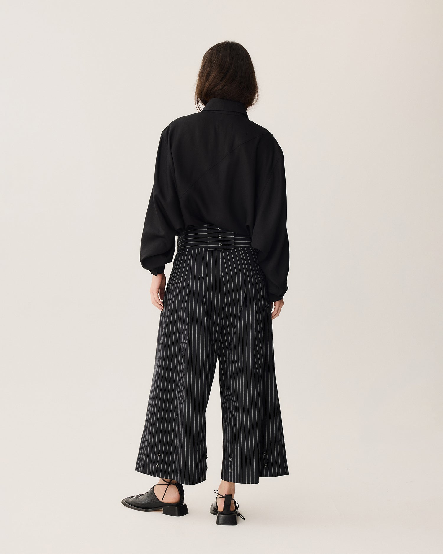 Calça Pregas 2.0 Listrada