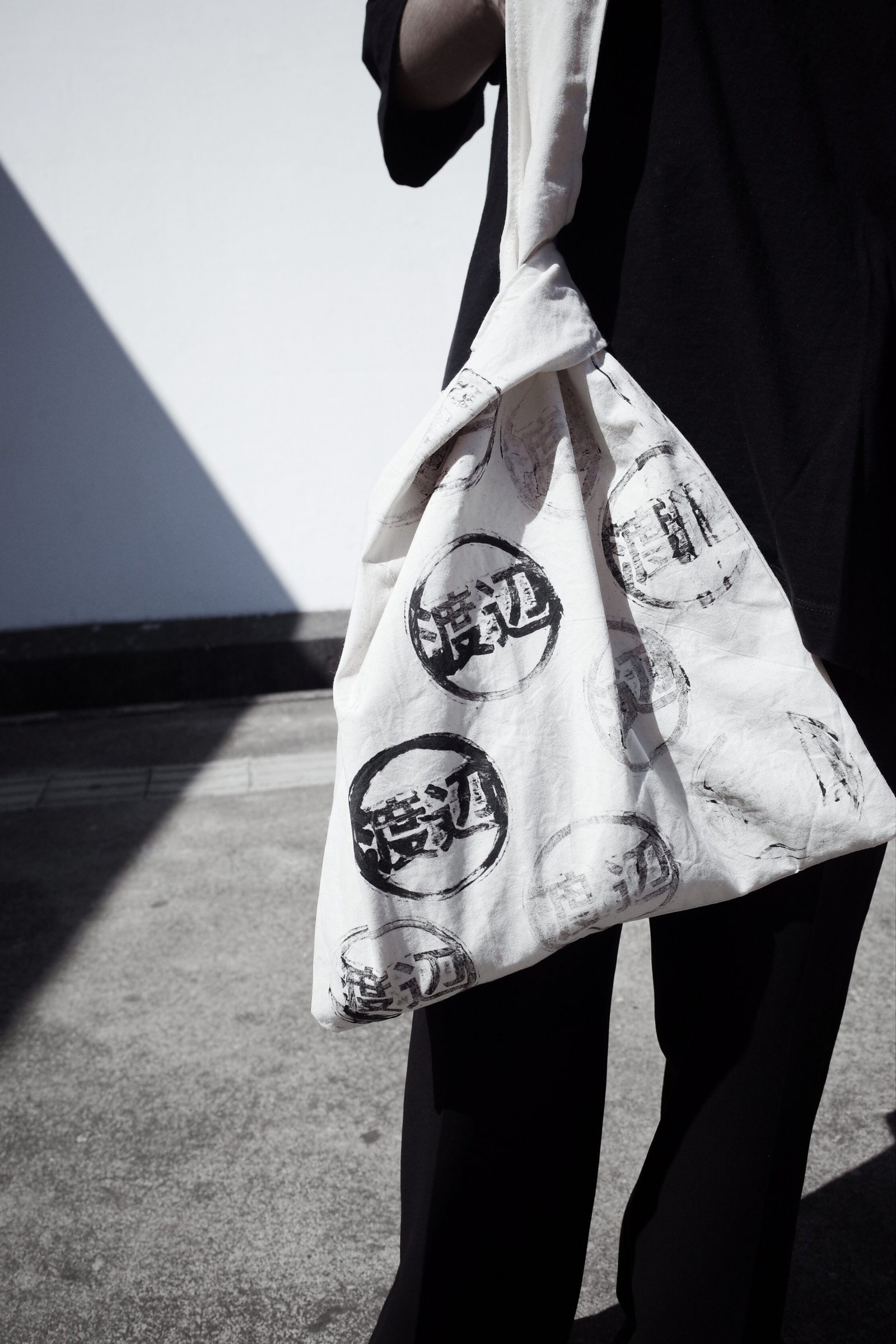 Bag Nó WTNB – Algodão Reciclado & Estampa Manual | Edição Upcycled